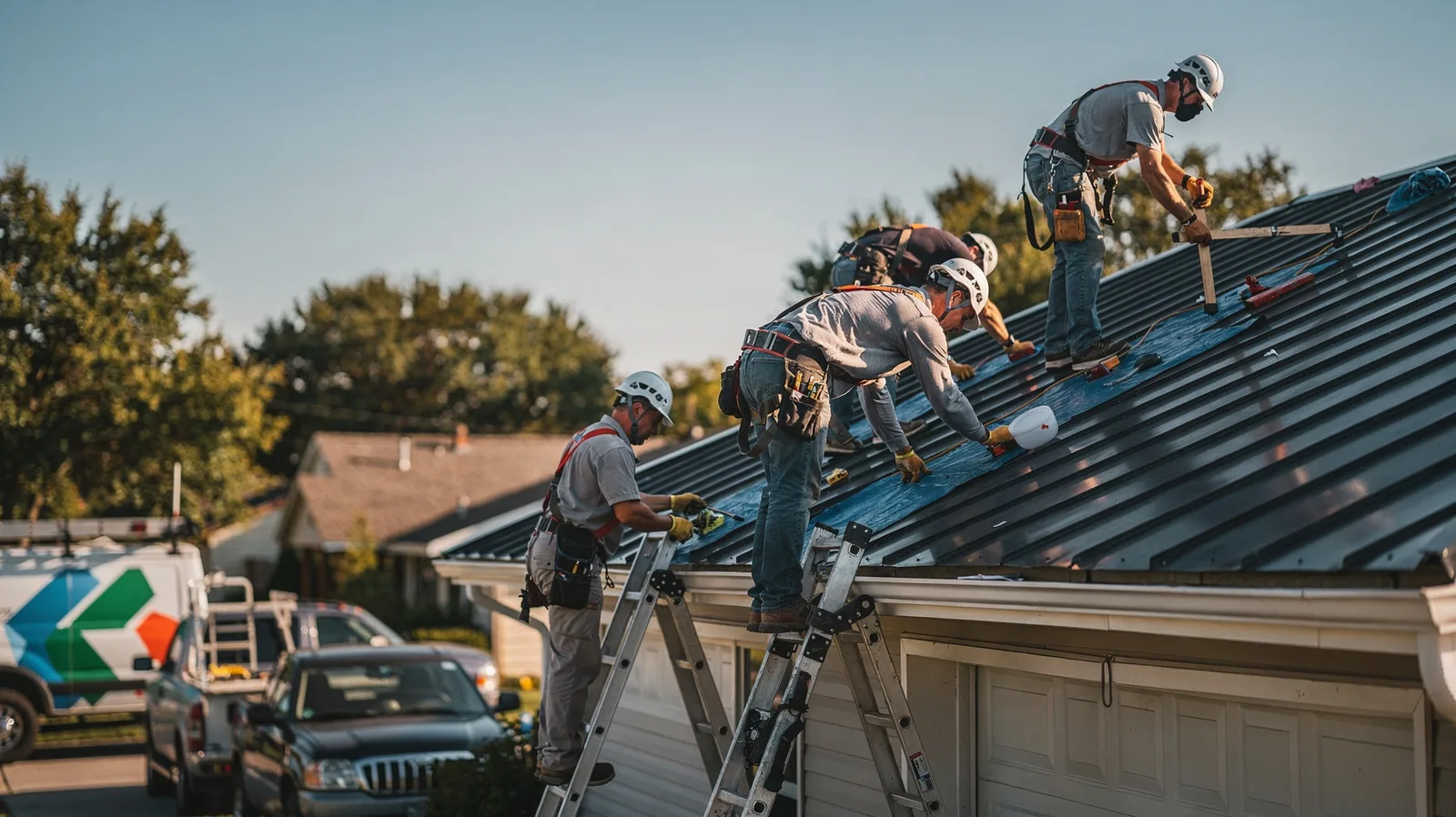 Metal Roof Installation in Mark Center, OH near me